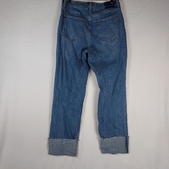 Abercrombie & Fitch Womens Size 29/8 The Ankle Straight Ultra High Rise Jeans - Picture 2 of 9